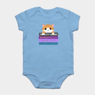 Books & Cats Baby Bodysuit